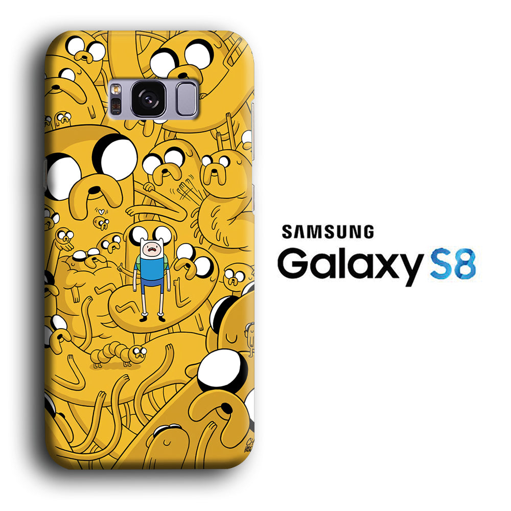 CN Adventure Time Finn Bad Dreams Samsung Galaxy S8 3D Case