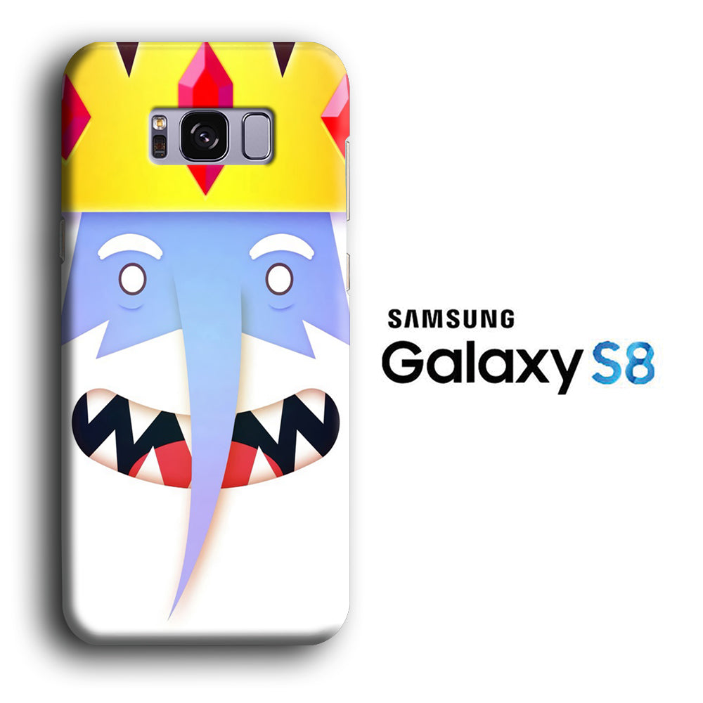 CN Adventure Time Ice King Smiley Samsung Galaxy S8 3D Case