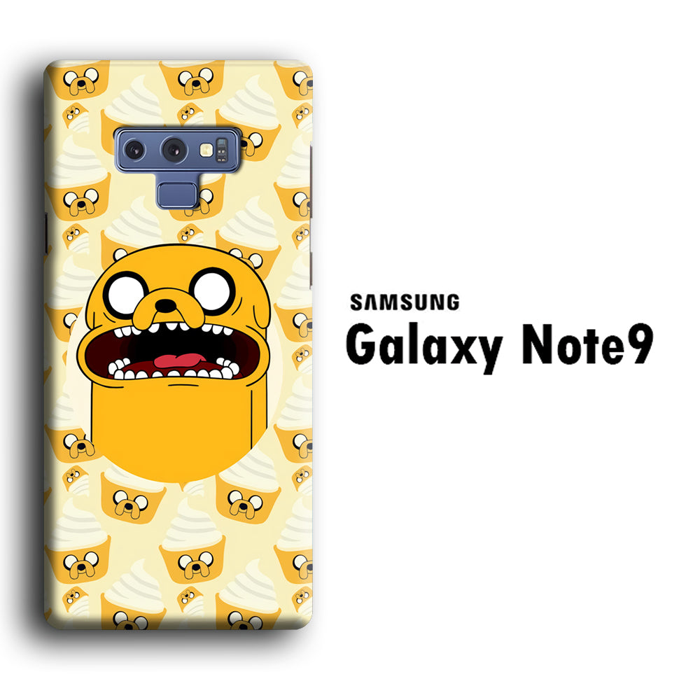 CN Adventure Time Jake Cupcakes Samsung Galaxy Note 9 3D Case