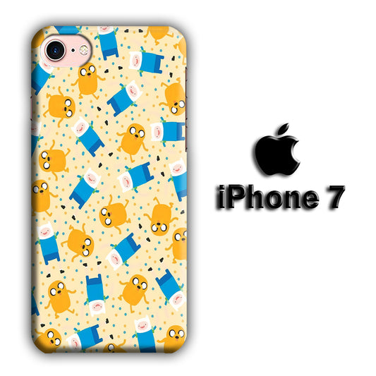 CN Adventure Time Jake and Finn iPhone 7 3D Case