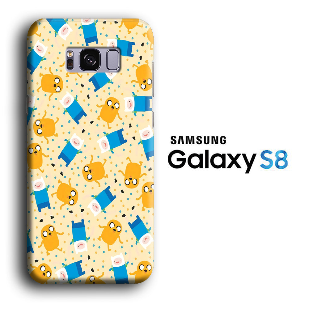 CN Adventure Time Jake and Finn Samsung Galaxy S8 3D Case