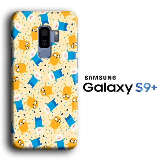 CN Adventure Time Jake and Finn Samsung Galaxy S9 Plus 3D Case