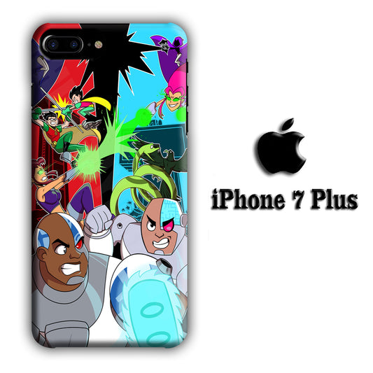 CN Teen Titans Mirror Enemy iPhone 7 Plus 3D Case