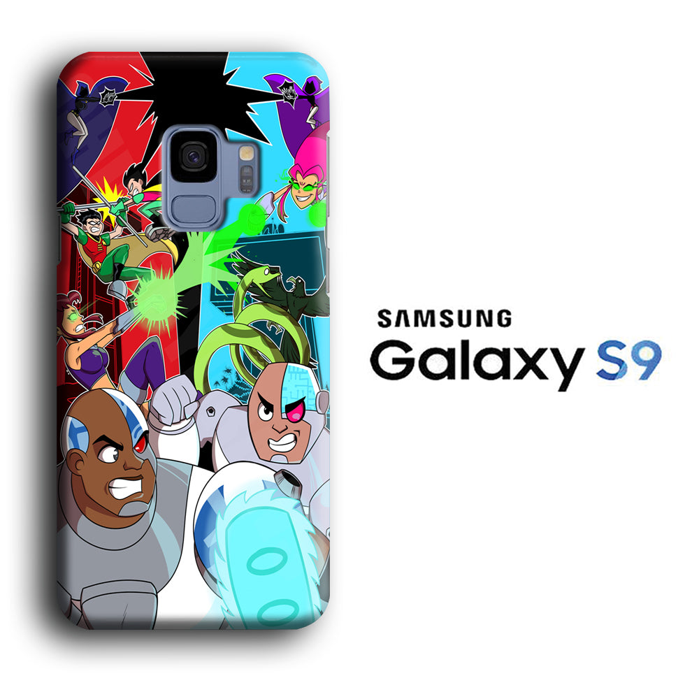 CN Teen Titans Mirror Enemy Samsung Galaxy S9 3D Case