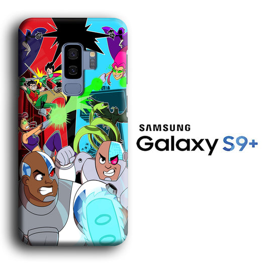 CN Teen Titans Mirror Enemy Samsung Galaxy S9 Plus 3D Case