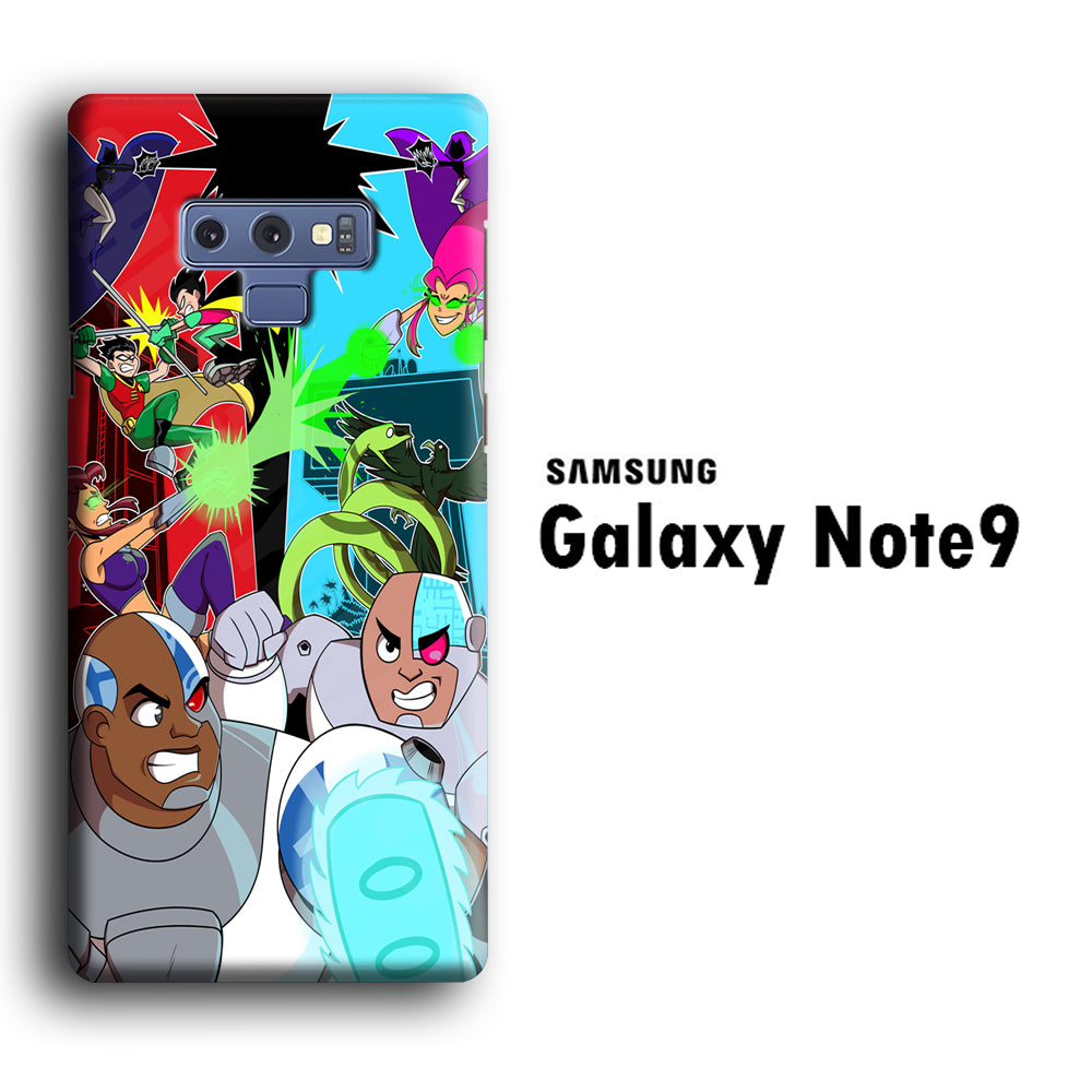 CN Teen Titans Mirror Enemy Samsung Galaxy Note 9 3D Case