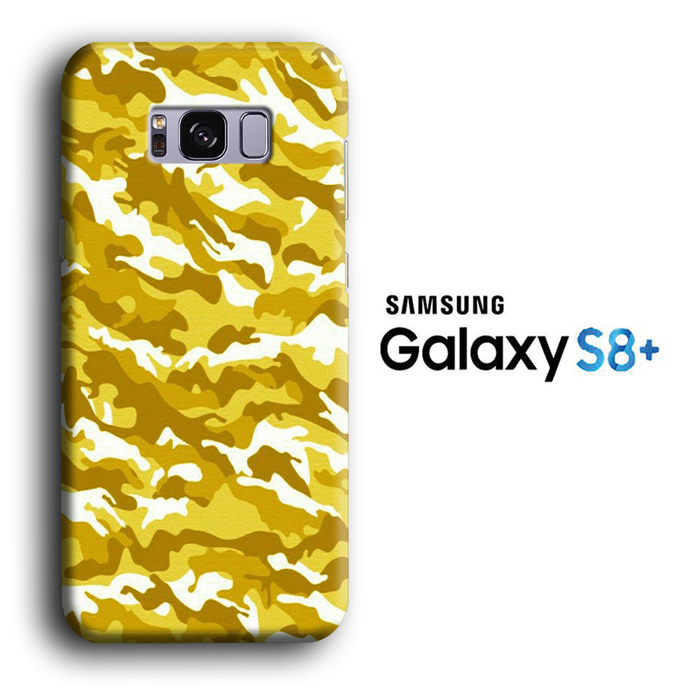 Camo Theme Gold Pathway Samsung Galaxy S8 Plus 3D Case