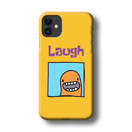 Cartoon Frame 'Laugh' iPhone 11 3D Case