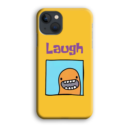 Cartoon Frame 'Laugh' iPhone 13 3D Case