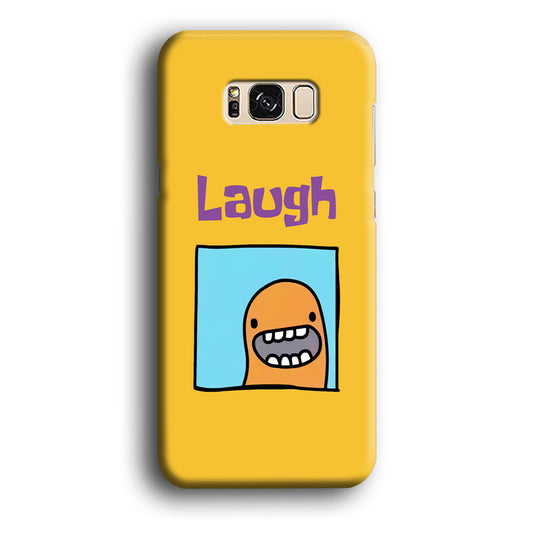 Cartoon Frame 'Laugh' Samsung Galaxy S8 3D Case