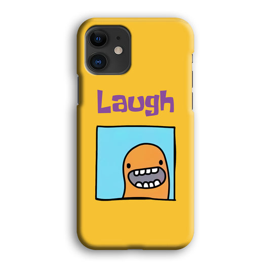 Cartoon Frame 'Laugh' iPhone 12 3D Case