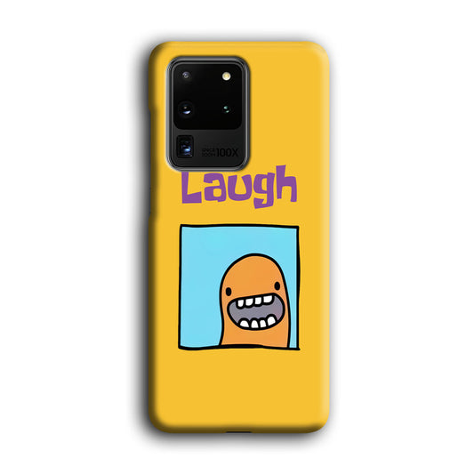 Cartoon Frame 'Laugh' Samsung Galaxy S20 Ultra 3D Case