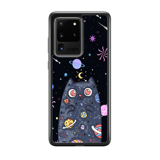 Cat Aesthetic Space Owner Samsung Galaxy S20 Ultra Case