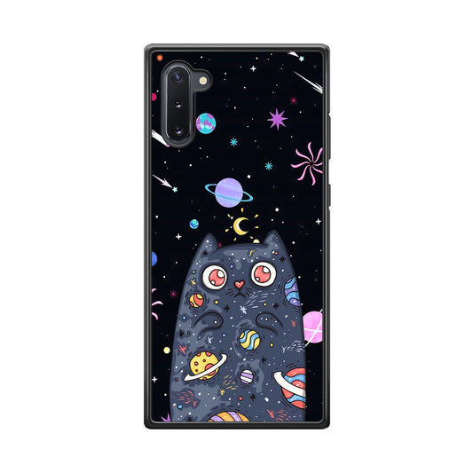 Cat Aesthetic Space Owner Samsung Galaxy Note 10 Case