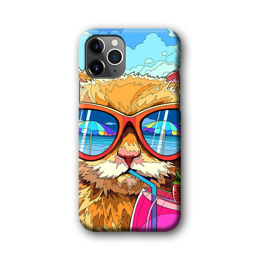Cat Holiday Feel Like a Boss iPhone 11 Pro Max 3D Case