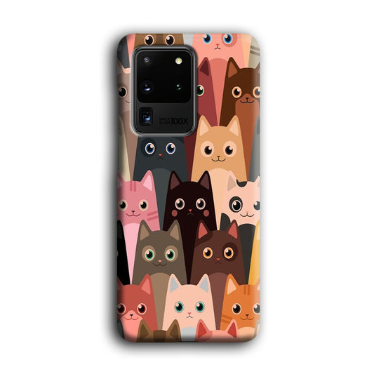Cat Photo Class Samsung Galaxy S20 Ultra 3D Case