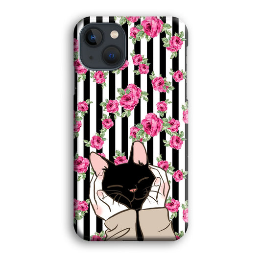 Cat Sweet Touch iPhone 13 3D Case