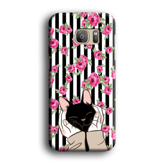 Cat Sweet Touch Samsung Galaxy S7 3D Case