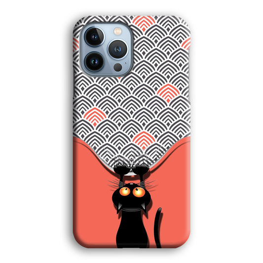 Cat Wall Scratch iPhone 13 Pro 3D Case