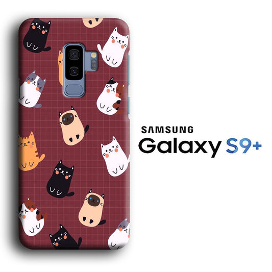 Cat Display Samsung Galaxy S9 Plus 3D Case