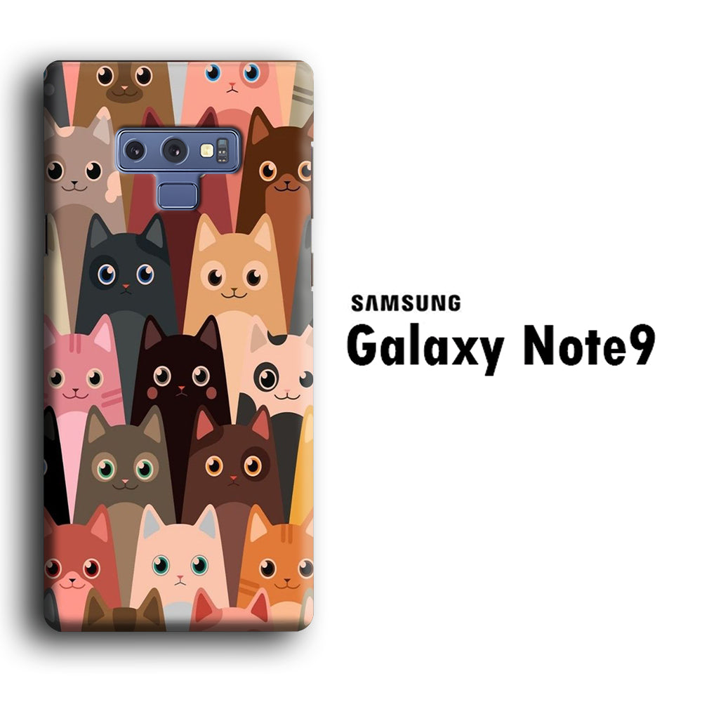 Cat Photo Class Samsung Galaxy Note 9 3D Case