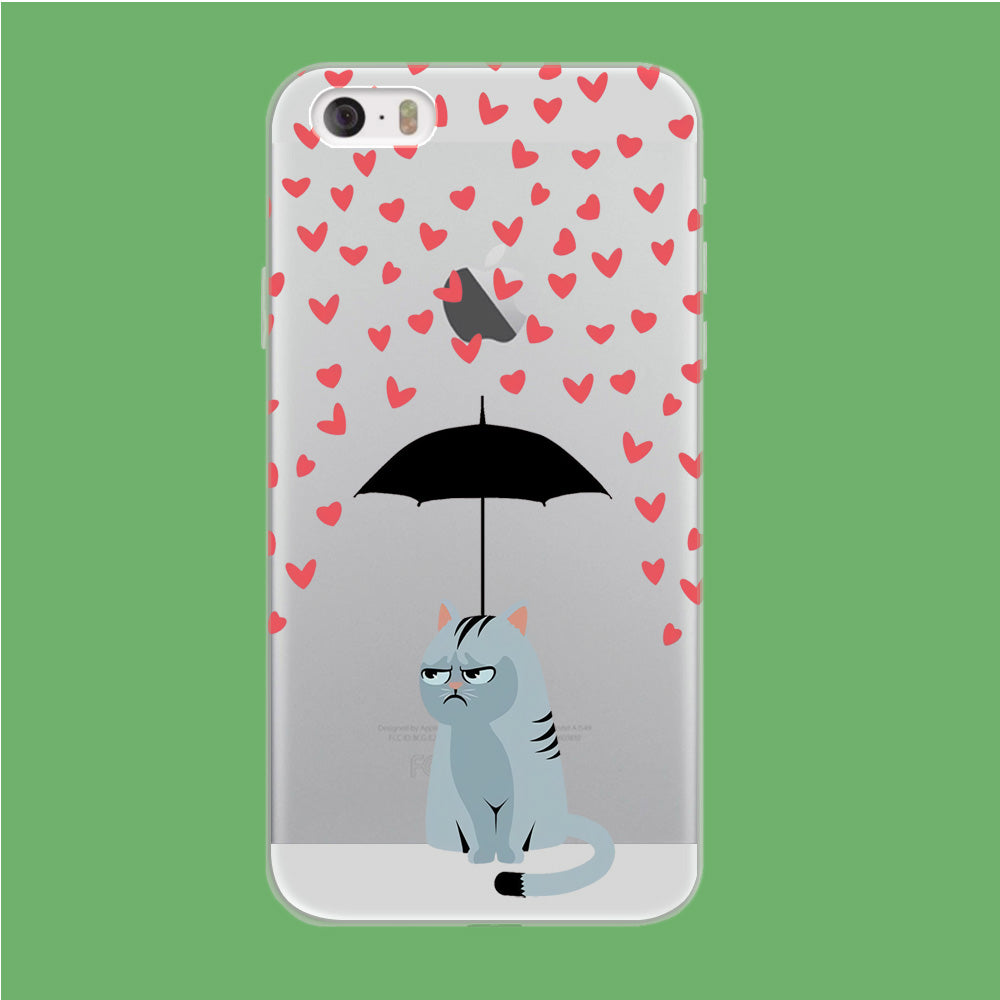 Cat in A Good Day iPhone 5 | 5s Clear Case