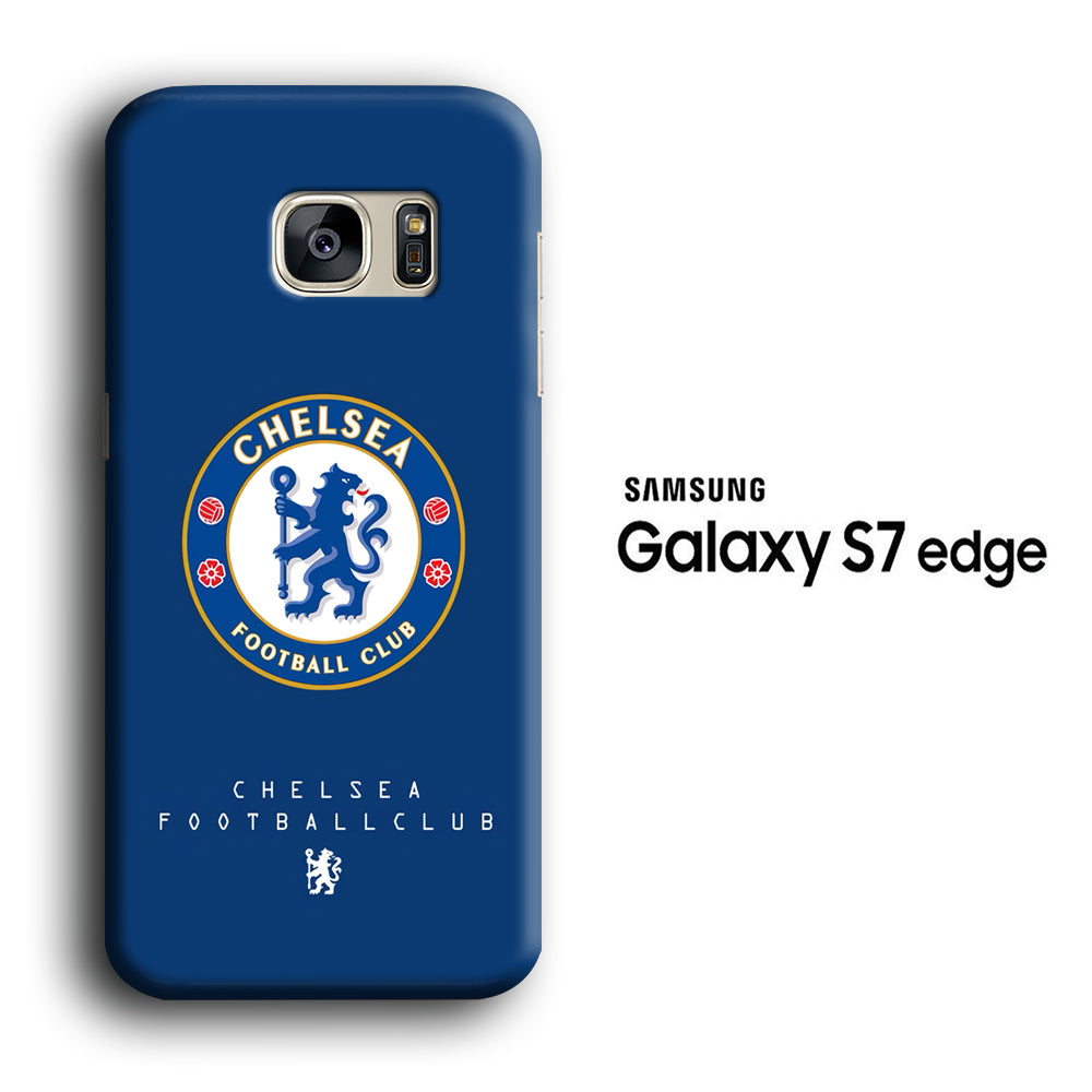 Chelsea Blue Original Logo Samsung Galaxy S7 Edge 3D Case