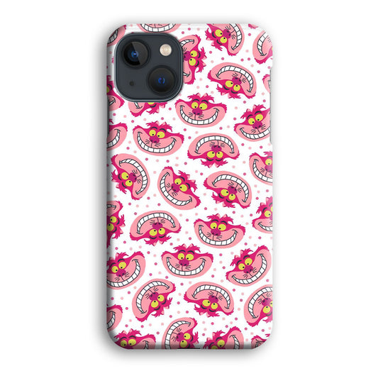 Cheshire Cat Face of Happiness iPhone 13 3D Case