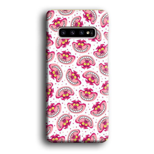 Cheshire Cat Face of Happiness Samsung Galaxy S10 3D Case