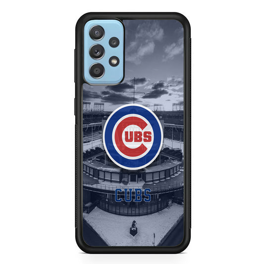 Chicago Cubs Season of Winter Samsung Galaxy A72 Case