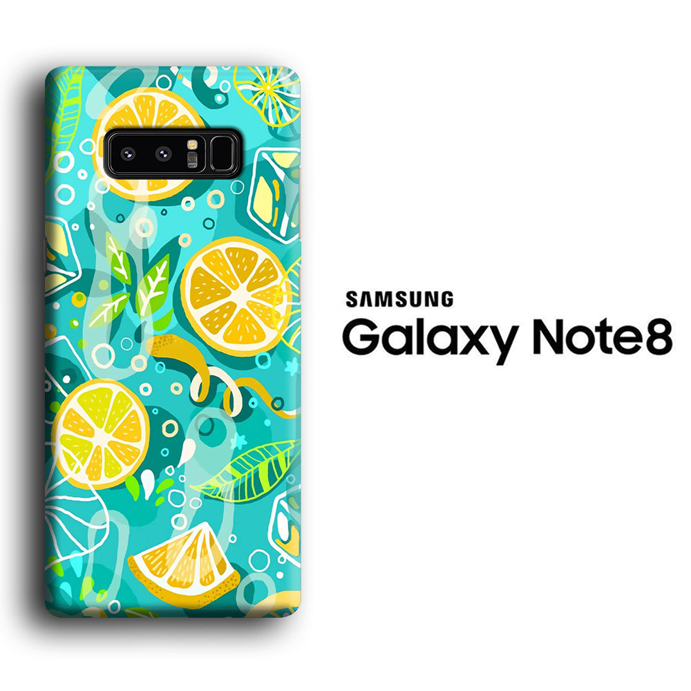 Citrus Tropical Dance Samsung Galaxy Note 8 3D Case