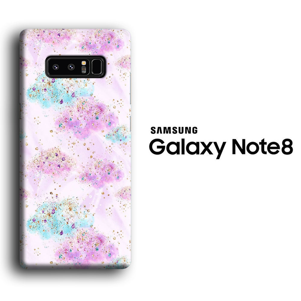 Cloud Diamond Hop Samsung Galaxy Note 8 3D Case