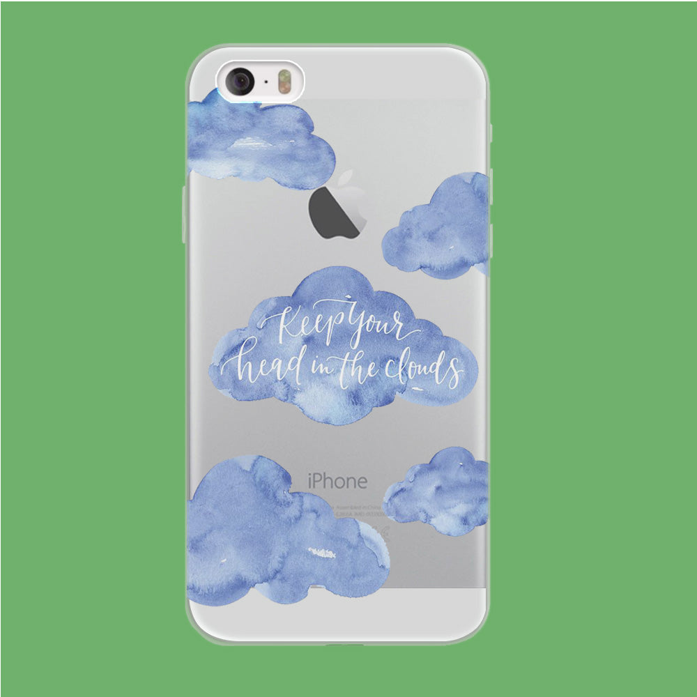 Clouds Quotes iPhone 5 | 5s Clear Case