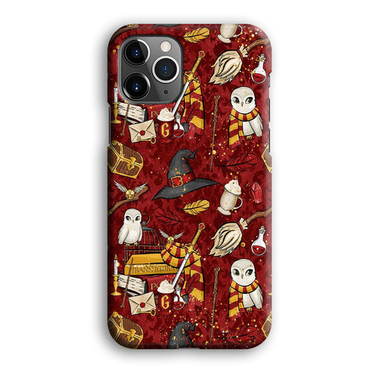 Collage Harry Potter Red Magic Tools iPhone 12 Pro 3D Case