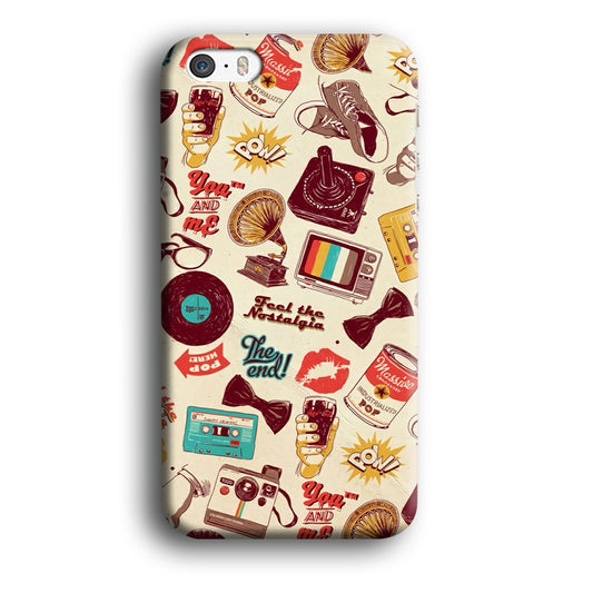Collage Old Kiss iPhone 5 | 5s 3D Case