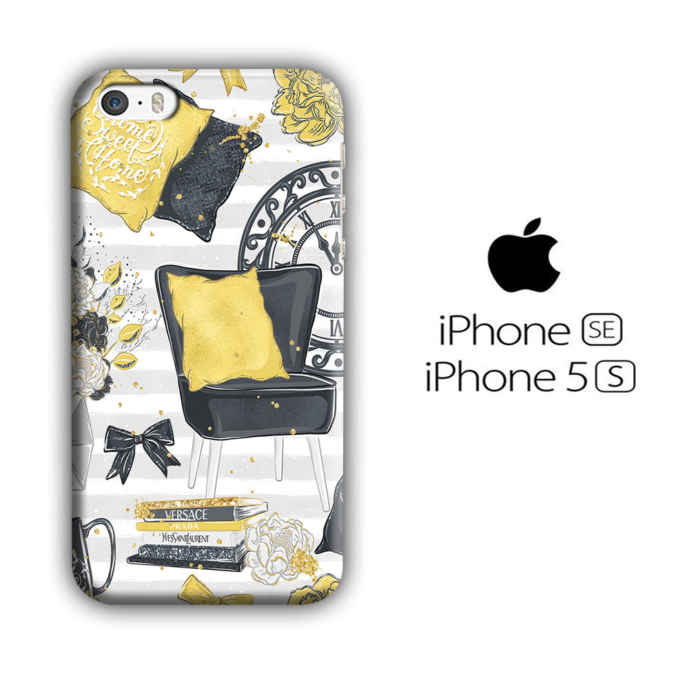 Collage Cozy Home iPhone 5 | 5s 3D Case