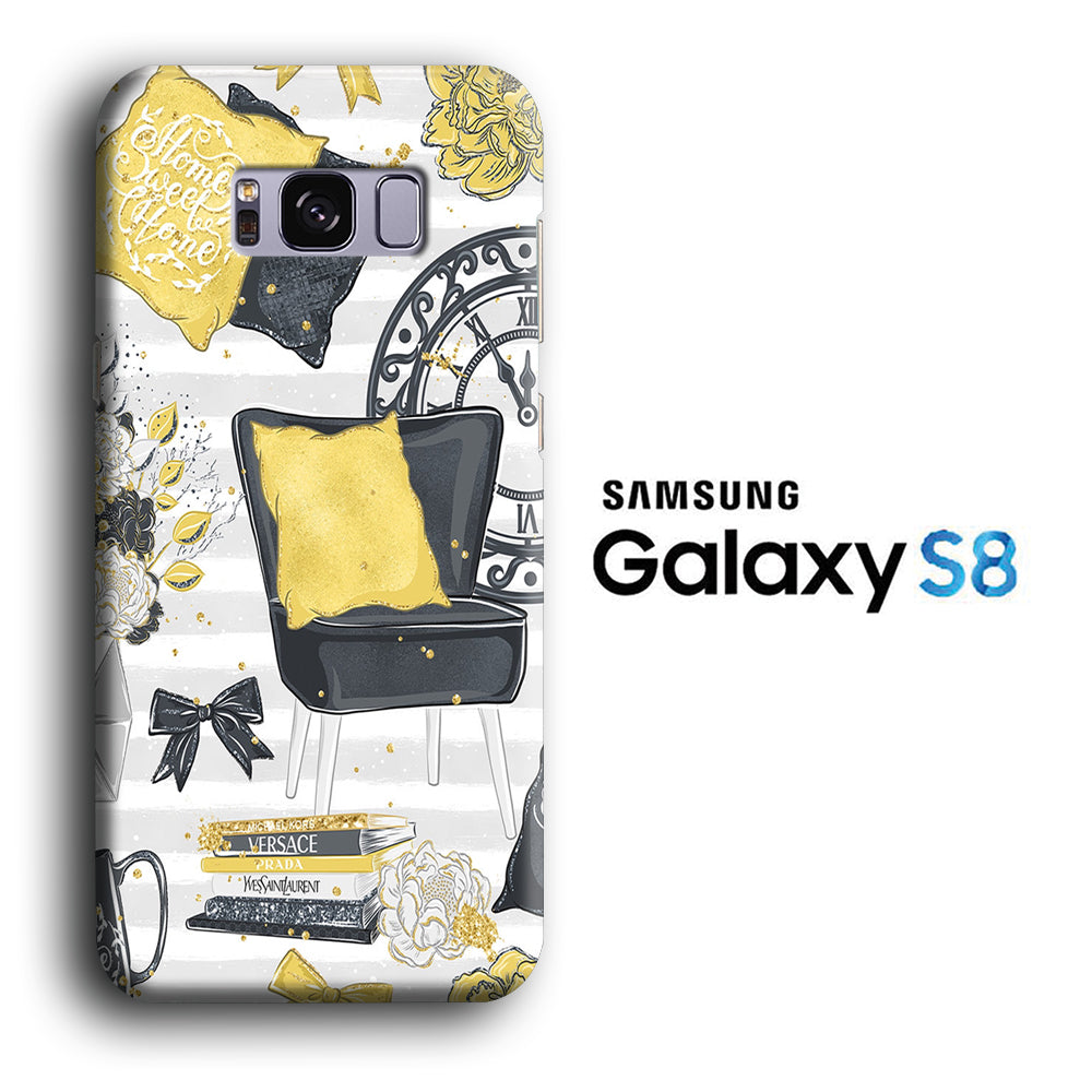 Collage Cozy Home Samsung Galaxy S8 3D Case