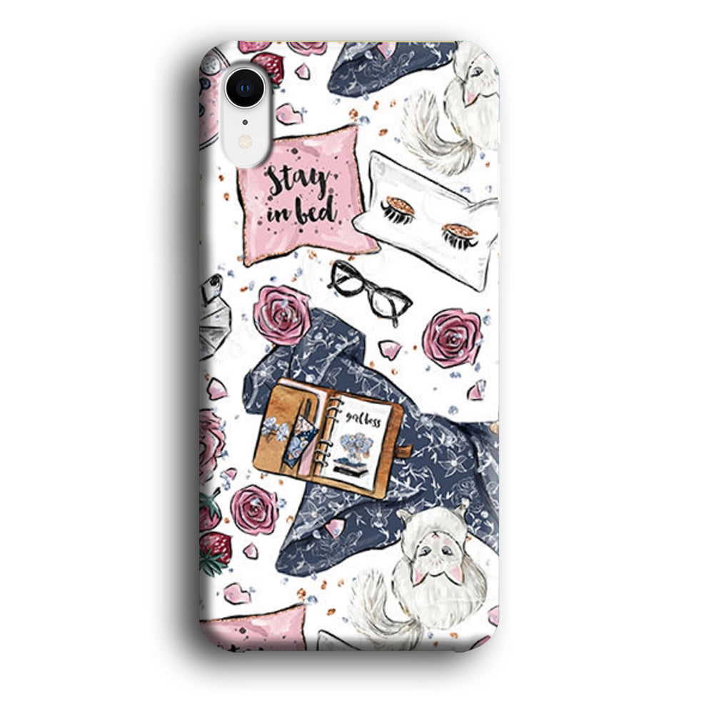 Collage Cozy Time iPhone XR 3D Case