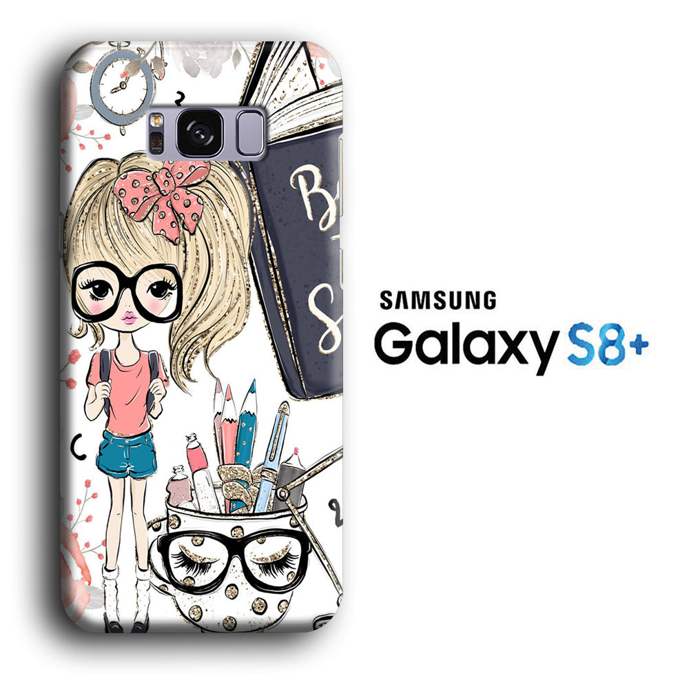 Collage Girls Back to School Samsung Galaxy S8 Plus 3D Case