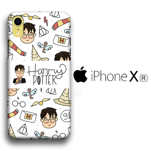 Collage Harry Potter iPhone XR 3D Case