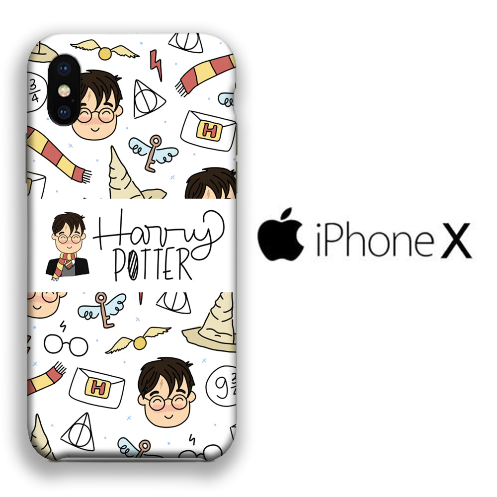 Collage Harry Potter iPhone X 3D Case