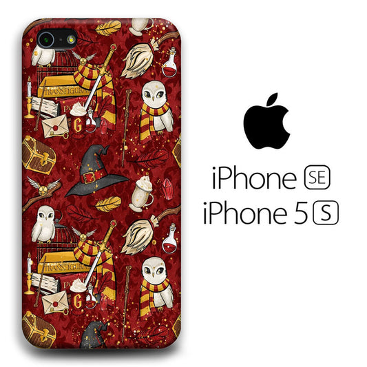 Collage Harry Potter Red Magic Tools iPhone 5 | 5s 3D Case