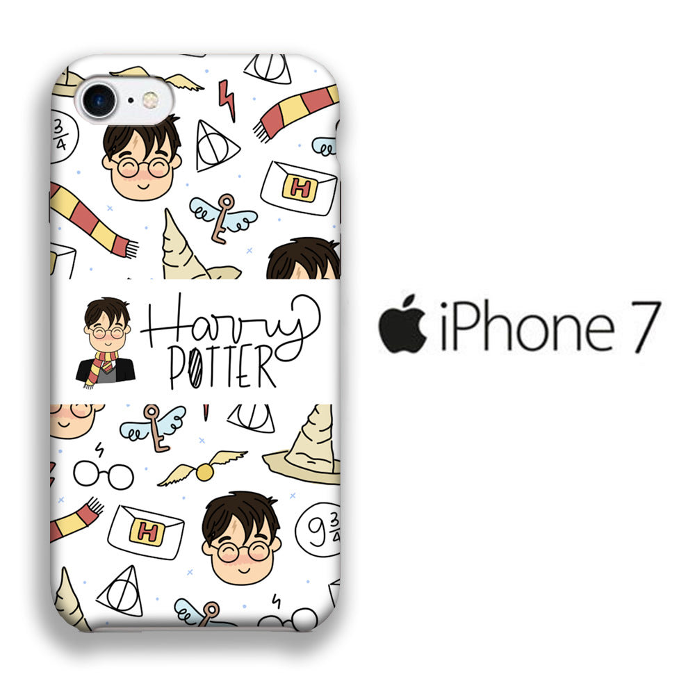 Collage Harry Potter iPhone 7 3D Case