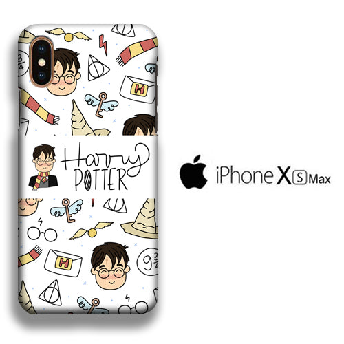 Collage Harry Potter iPhone Xs Max 3D Case