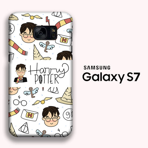 Collage Harry Potter Samsung Galaxy S7 3D Case