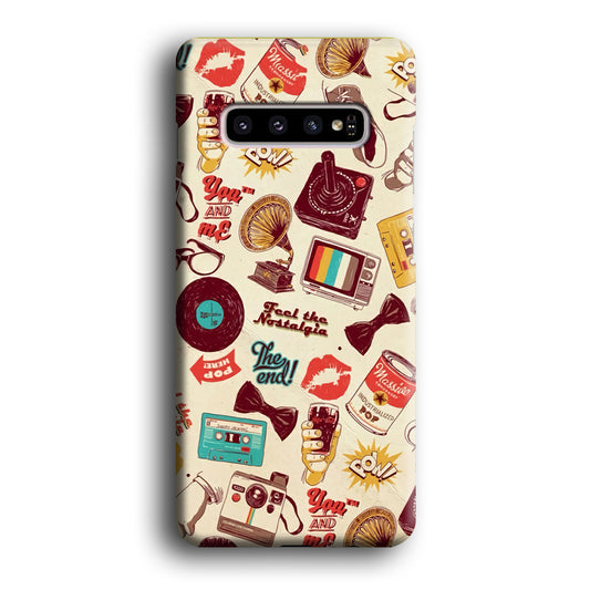 Collage Old Kiss Samsung Galaxy S10 Plus 3D Case