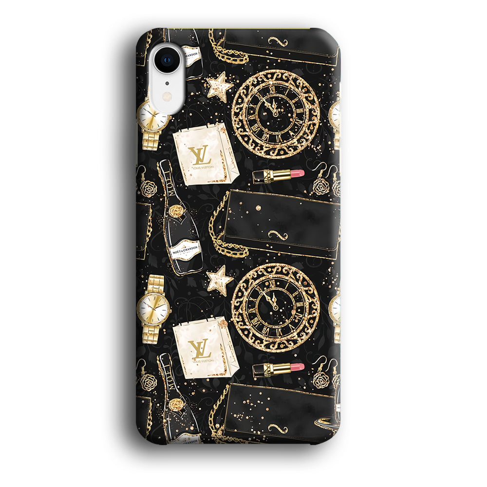 Collage Shopping and Party iPhone XR 3D Case