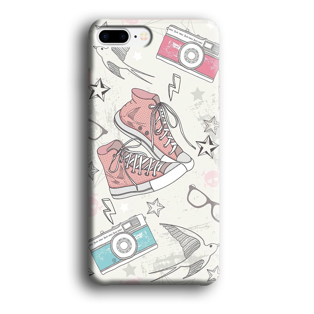 Collage to View The World iPhone 8 Plus 3D Case