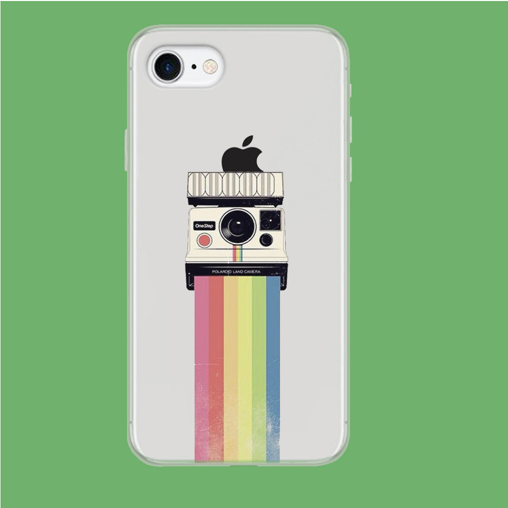 Colors of Polaroid iPhone 7 Clear Case