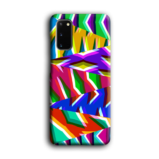 Colour Layer Slope Gradation Samsung Galaxy S20 3D Case